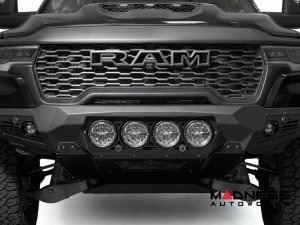 Dodge Ram 1500 RHO Front Bumper - Bomber - RIGID Lights